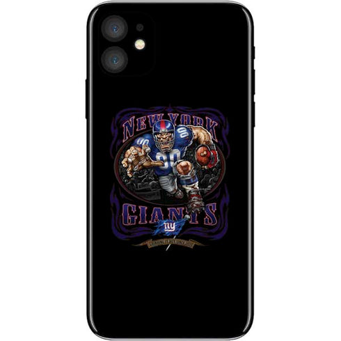 Liquid Blue NFL New York Giants Running Back iPhone 11 Skin
